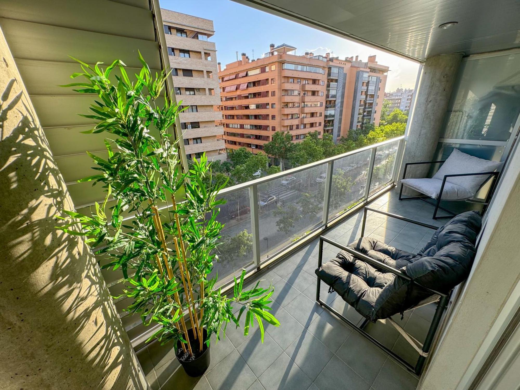 Ferienwohnung Bielsa Del Pilar Turistea Saragossa Exterior foto